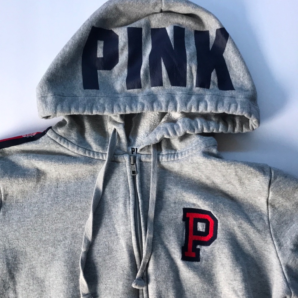 Pink Victoria’s Secret medium size zip up